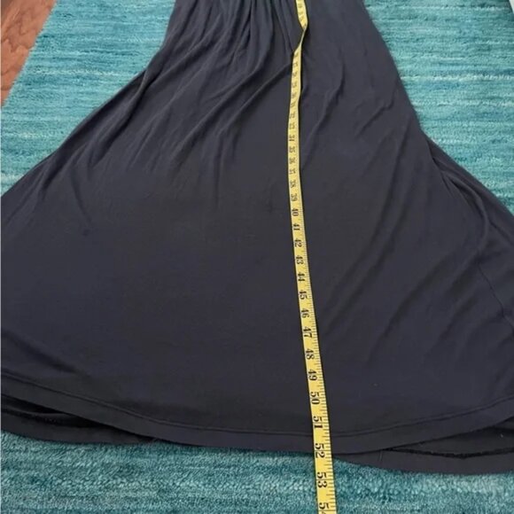 VPL ♡ Convexity Breaker Maxi Dress ♡ grey / blue / rust - Picture 7 of 15